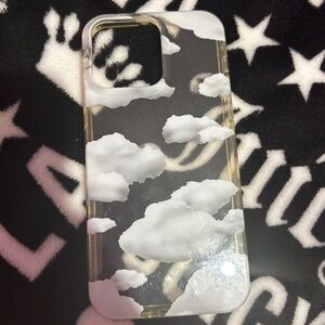 Clear cloud phone case